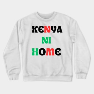 Vibrant Kenyan-themed Crewneck Sweatshirt